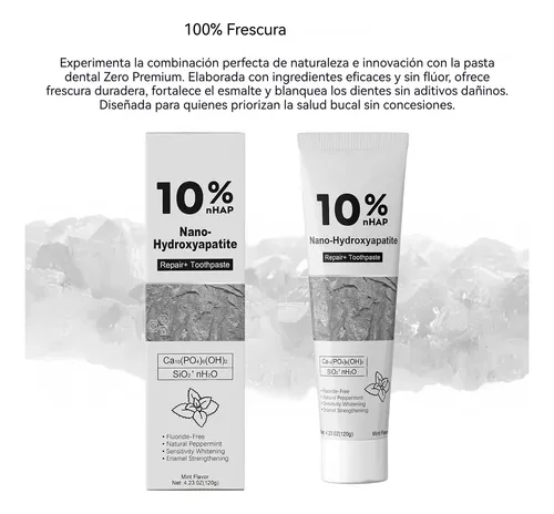 Cq Dentífrico Reparador Nano Hidroxiapatita 10% Rk