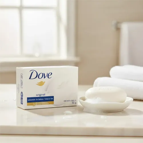 Jabon Tocador Dove Blanco 90 Grs X 8 Unidades