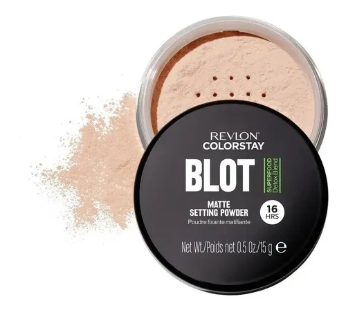Revlon Colorstay Blot Mattifying Setting Powder Pvo Compacto