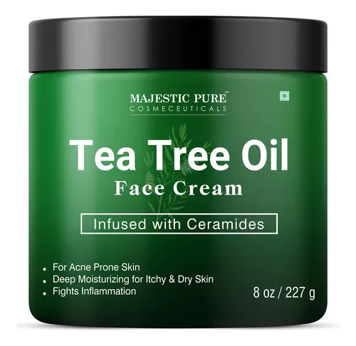 Pure Tea Tree Oil Face Cream | Cream For Dry & Itchy Skin,