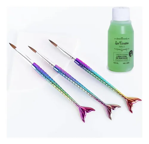 Kit Completo Para Hace Esculpidas Acrílicas Monomero Polimer