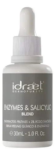 Idraet Enzymes & Salicylic Blend Serum X 30ml. Peeling. Todo Tipo De Piel Día/noche
