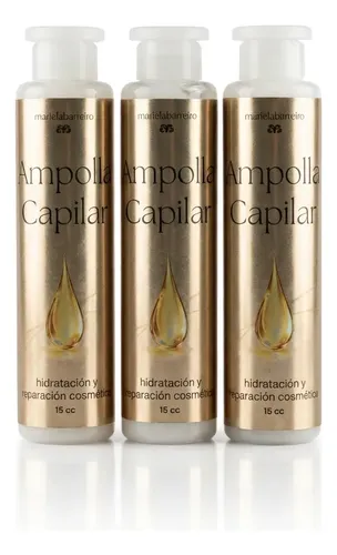 Ampolla Capilar Reparacion 15ml X3 Mariela Barreiro