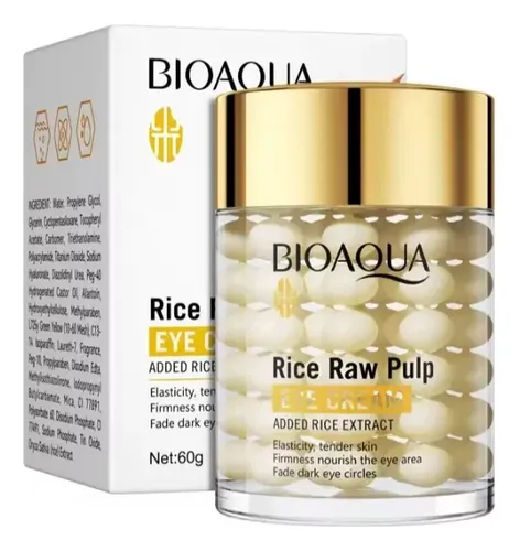 Crema Contorno Ojos Arroz Nutritivo Hidratante 60 G Bioaqua Momento De Aplicación Día/noche Tipo De Piel Todo Tipo De Piel