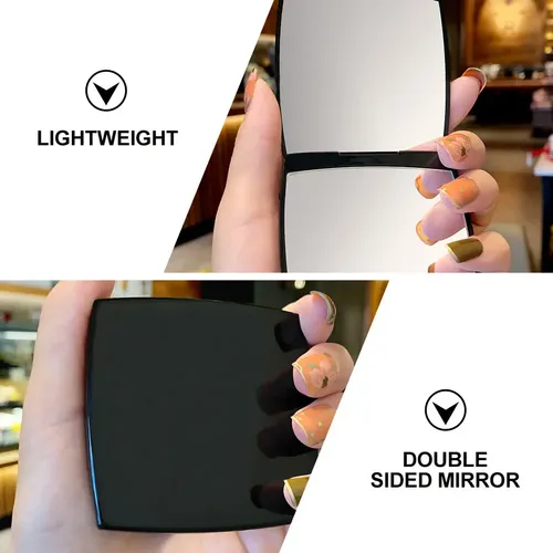 Espejo De Maquillaje Compacto De Doble Cara Espejo De Mano P