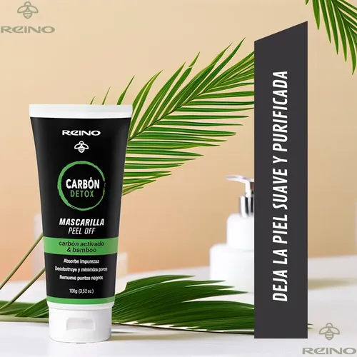 Mascarilla Peel Off Anti-puntos Negros Carbón Y Propóleos