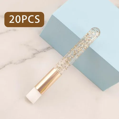 20 Cepillos Portátiles Para Champú Para Pestañas Y Limpiador