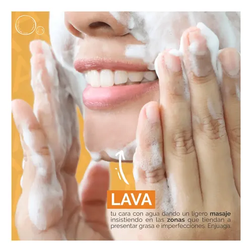 Jabón Facial Asepxia Antiacné con Azufre para Piel Grasa