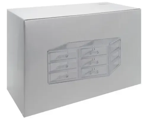 Organizador De Maquillaje De Acrílico Con 6 Cajones O01514