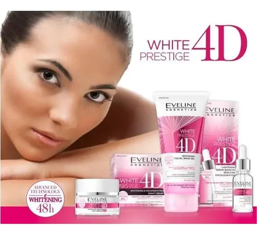 Crema Blanqueadora 4d Eveline 100 Ml Para Áreas Sensibles