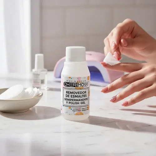 Removedor De Esmalte Semipermanente Cherimoya Uñas Gel 120ml