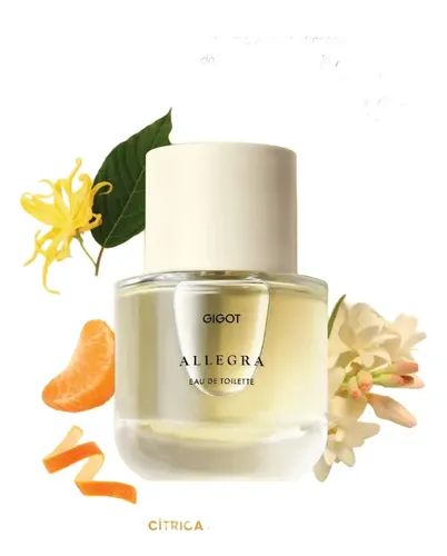 Perfume De Mujer Allegra Eau De Toilette Femenino 50ml Gigot