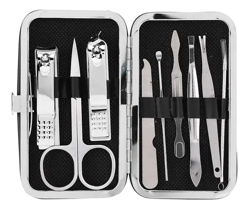 Cortaúñas Ear Pick De Acero Inoxidable, 9 Unidades &ae