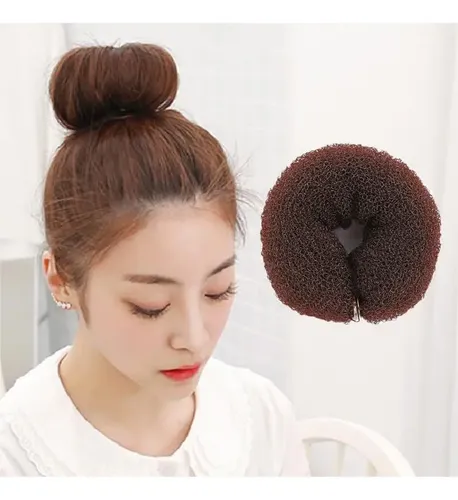 2 Pcs Hacedores De Moño De Pelo Upstore 20 Cm Nylon Cobre