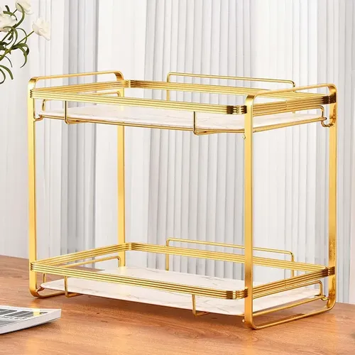 . Estante Organizador De Maquillaje Estante De 2 Piezas
