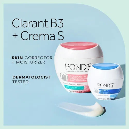 Crema Correctora De Manchas Oscuras Pond’s Clarant B3 + Crem