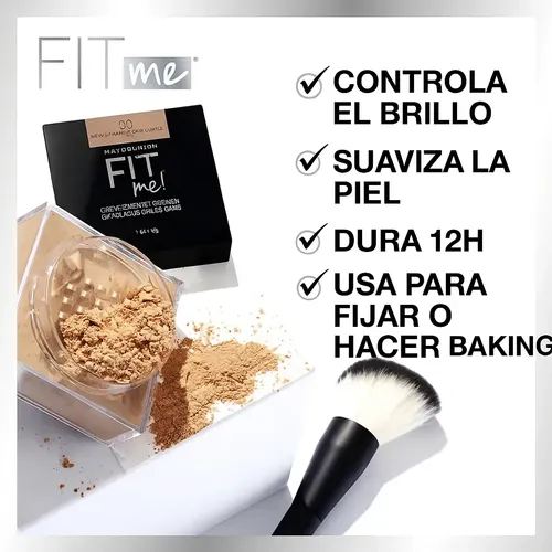 Polvo Suelto Maybelline Fitme Finishing Powder 20g Fairclair