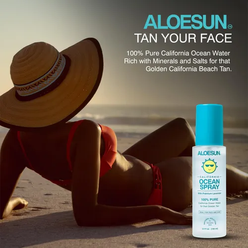 Aloesun Ocean Spray | Crema Facial Pura De Agua Salada Marin