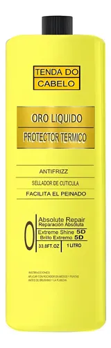 Oro Liquido 1 Litro Pretector Termico Argan Keratina Brillo