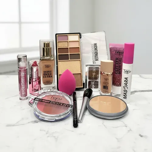 Combo De Maquillaje Premium 14 Prod Con Eleccion De Tonos!!