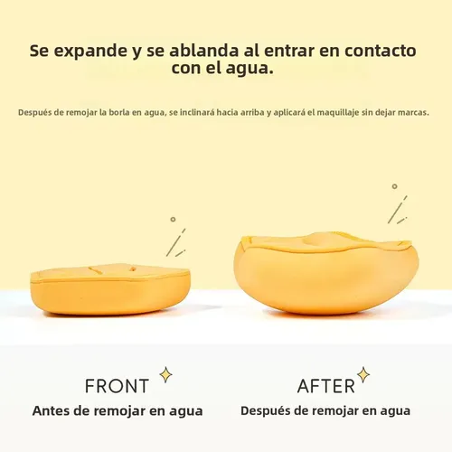 Esponja Ampliada Para Base Y Corrector Absorción Baja De