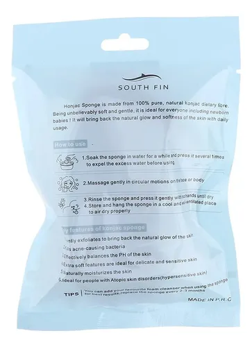 G Set De 2 Esponjas Suaves De Konjac Para Rostro Y Cuerpo.