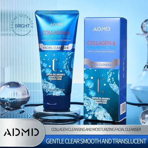 Limpiador Facial Con Colágeno Y Jabón Para Control De Aceite