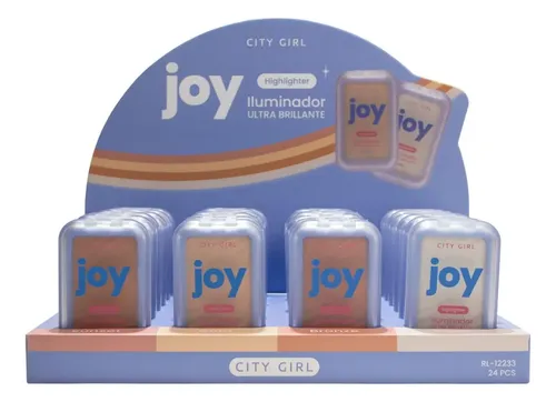 Iluminador En Polvo Joy City Girl Highlighter Ultra Brillant