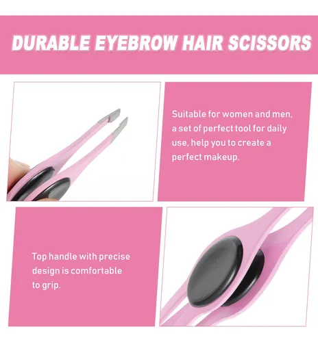 Pinzas Para Cejas Duraderas, 15 Unidades