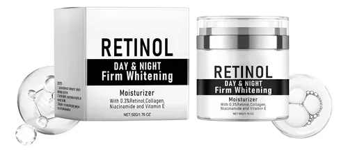 Crema Facial Retinol 50g Antiedad Hidratante Efecto Luminoso