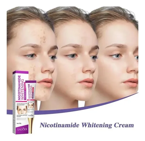 Crema Blanqueadora Facial Quita Manchas Pecas Sadoer Todo Tipo De Piel Día/noche