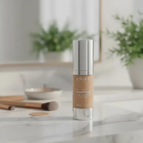 Base Pro Hyaluron Foundation Hd Hipoalergénica 30ml Idraet Tono 15 Light Honey