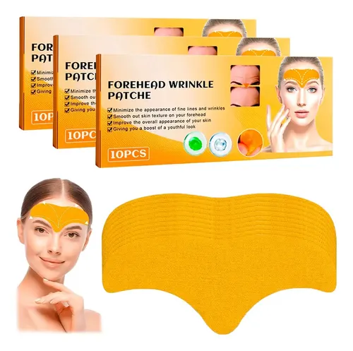 Parches Frente Antiarrugas Naturales Firmeza Elasticidad X30