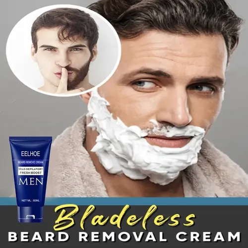 Crema Depilatoria Permanente Para Barba Y Bigote