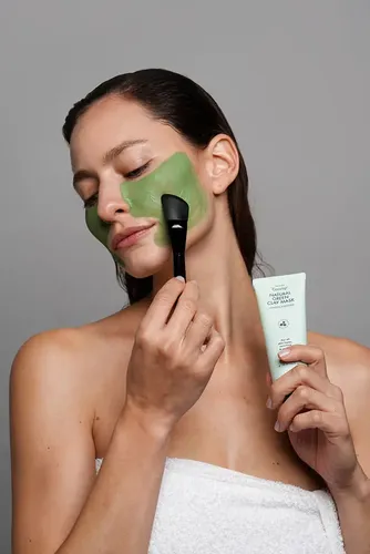 Coony Mascarilla Facial Natural Green Clay Con Arcilla De Ma
