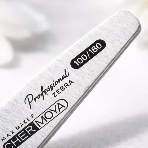 Lima De Uñas Curva Cherimoya 100/180 Resistente Al Agua X 5