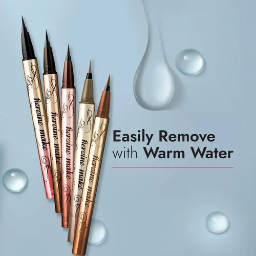Delineador Japonés A Prueba De Agua Kissme Brown Black