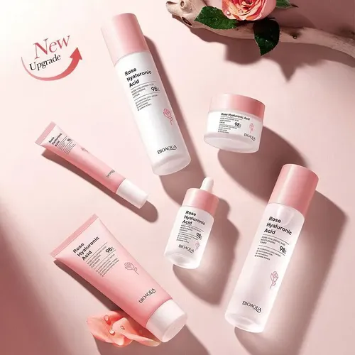 Crema Hidratante Vwtyuiibioaoua Con Ácido Hialurónico Rosa,