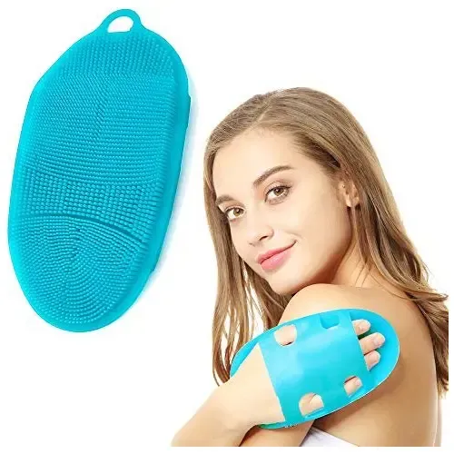 Manopla Guante Suave Exfoliante Baño Limpieza Corporal