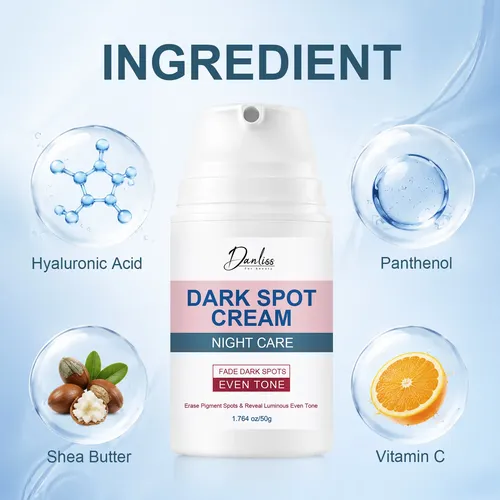 Dark Spot Corrector Night Cream Vitamin C Hydrating Face 50g