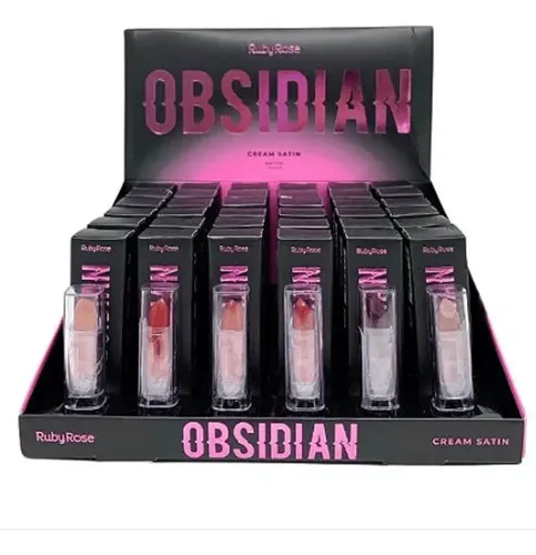 Labial Ruby Rose Obsidian Mate Ocs04 Barra 4g