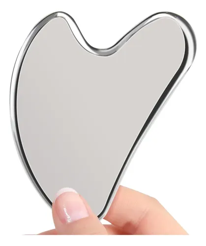 Gua Sha, Herramientas Faciales, Guasha De Acero Inoxidable