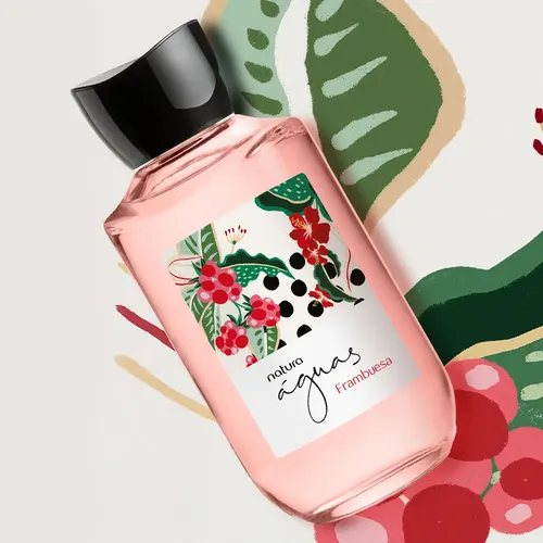 Colonia Natura Aguas Frambuesa Edt Sin Spray 150ml