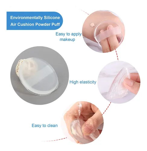 Esponja De Silicona Para Polvo Con Almohadilla De Aire Kesap