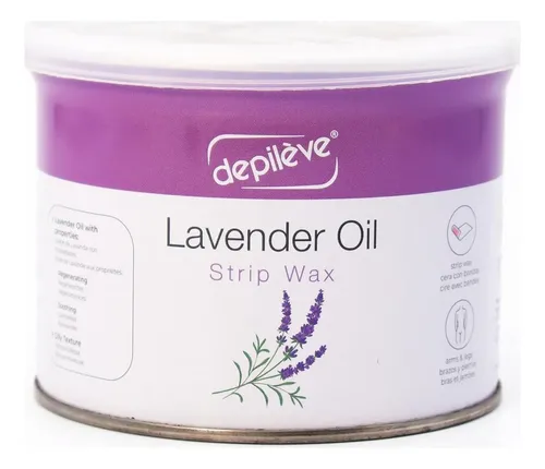Cera Depileve En Tiras De Lavanda Para Piel Sensible 396g