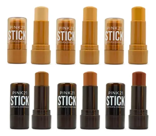 Stick Contorno O Corrector Pink 21 Barra Cremosa Maquillaje