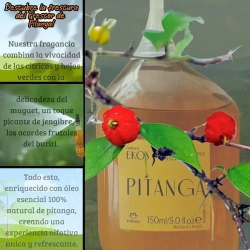 Frescor Pitanga Natura Ekos Repuesto 150ml Eau De Toilette Volumen de la unidad 150 fl oz