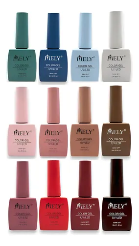 Esmaltes Semipermanentes Mely Gel Uvled Color A Eleccion