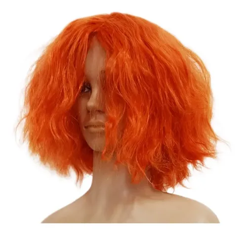 Peluca Naranja Para Disfraz De Cosplay De Alicia En El País