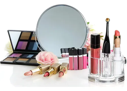Organizador Labial Acrílico Transparente Porta Maquillaje 7 Compartimentos